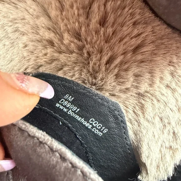 Born Women's brownish-gray Ankle Booties - Picture 7 of 7